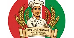 Logo O Rei das Massas Artesanais